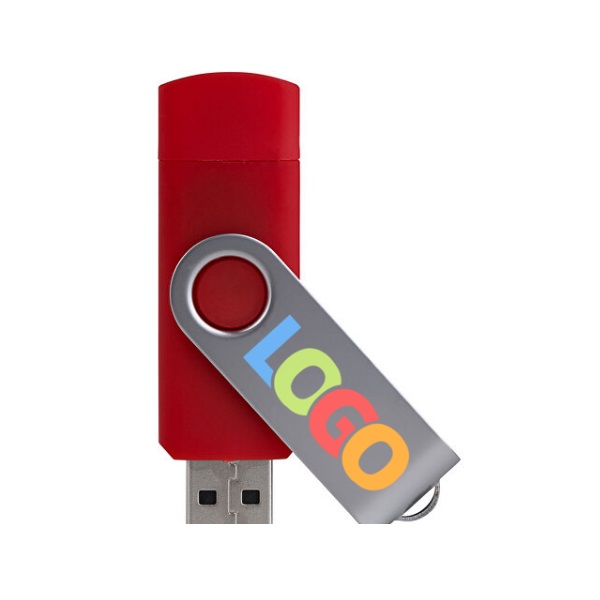 Memoria USB de metal y plástico con puerto otg - Imagen 5