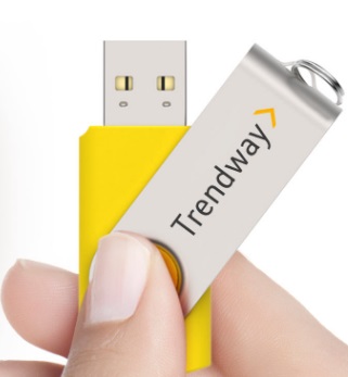 Memorias usb Giratorio de metal y plástico - Imagen 5